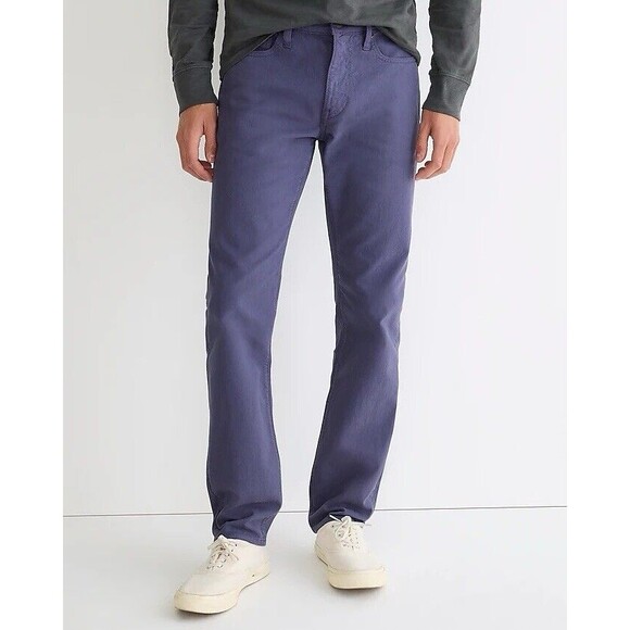 J.CREW Other - NWT J. Crew Size 30/30 484 Slim-fit garment-dyed five-pocket pant In Dusty Navy